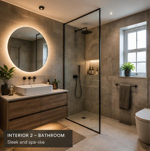 Illustrative bathroom
