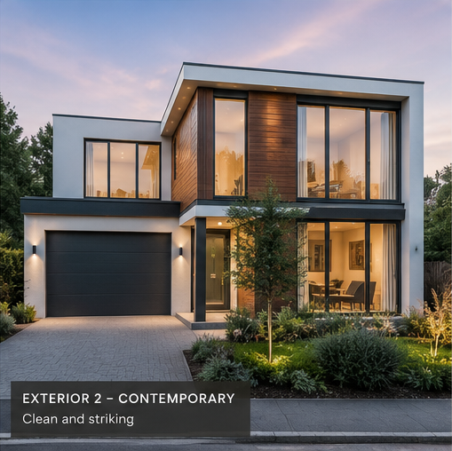 Illustrative contemporary property