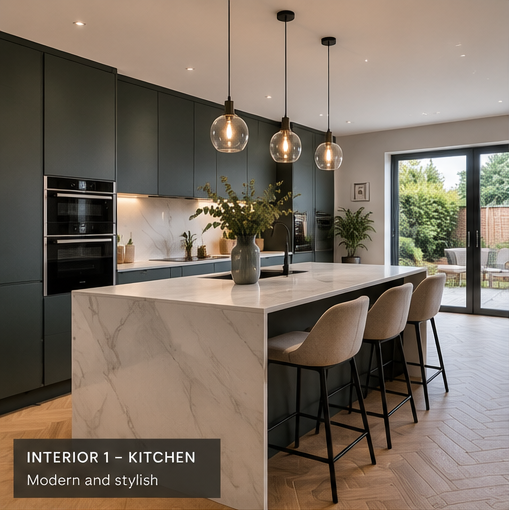 Illustrative kitchen