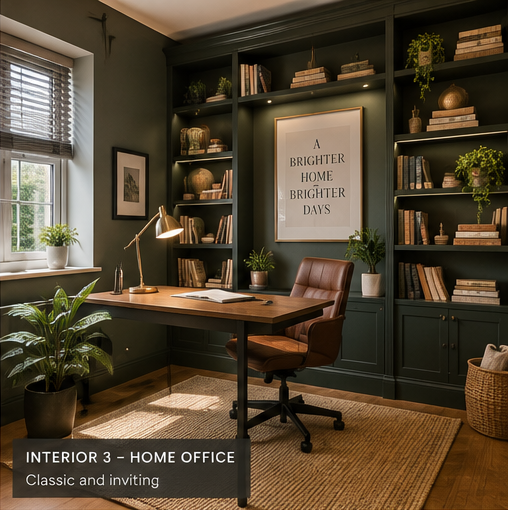 Illustrative home office